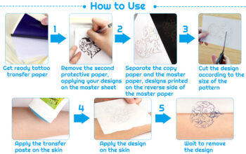 How To Use Tattoo Transfer Paper Effectively { Guide }