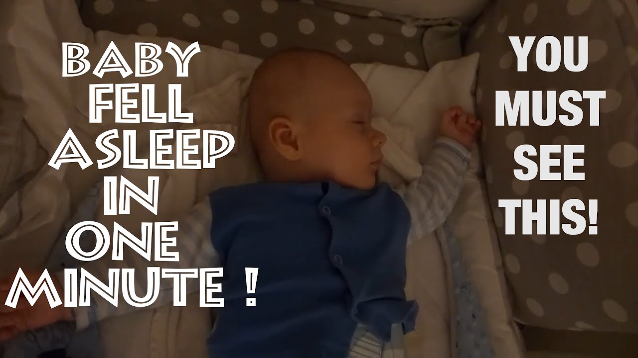 How to Put a Baby to Sleep in 40 Seconds!