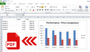 Import Data from a PDF To Microsoft Excel