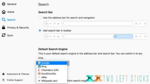 How To Delete Quick Search-twoleftsticks(2)