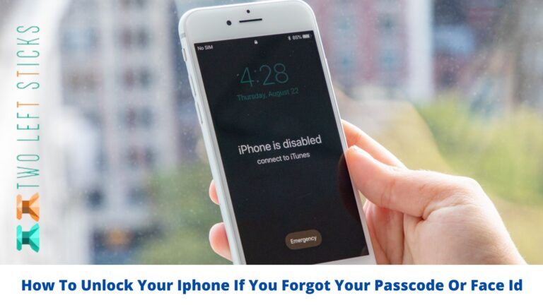 HOW TO UNLOCK YOUR IPHONE IF YOU FORGOT YOUR PASSCODE OR FACE ID
