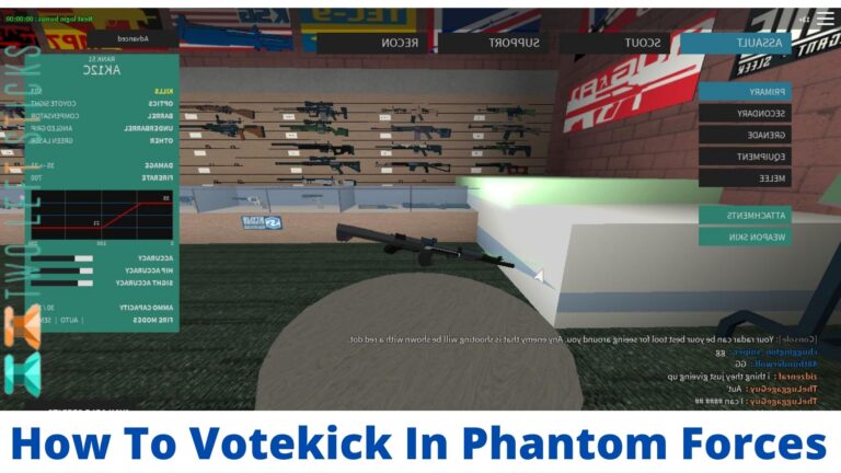 How To Votekick In Phantom Forces