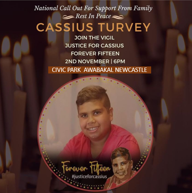 Justice for 15 years old Cassius Turvey