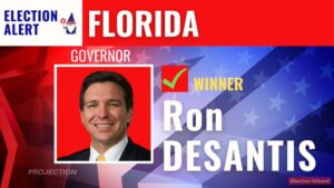 Ron DeSantis won re-election to become Florida's Governor