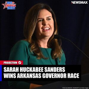 Sarah Huckabee elected as Arkansas's first woman governor