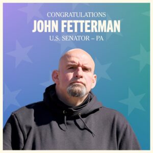 John Fetterman is elected Pennsylvania's new senator