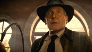 Harrison Ford, iconic hero's first de-aged look in Indiana Jones 5.