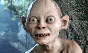 Gollum plays on words, foreshadowing his betrayal of Sam & Frodo