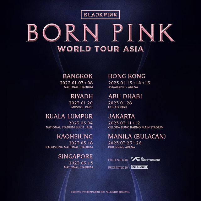 BORNPINK World Tour of BLACKPINK
