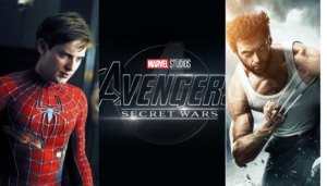 Avengers Secret Wars united Maguire's Spiderman & Wolverine