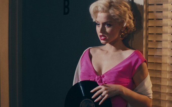 Ana de Armas portrays American actress Marilyn Monroe in Blonde 