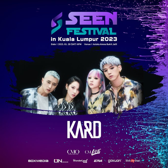 KARD will perform at SEEN FESTIVAL