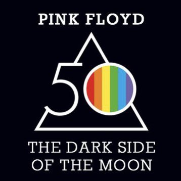 New logo of the album,The Dark Side of the Moon,' by Pink Floyd 