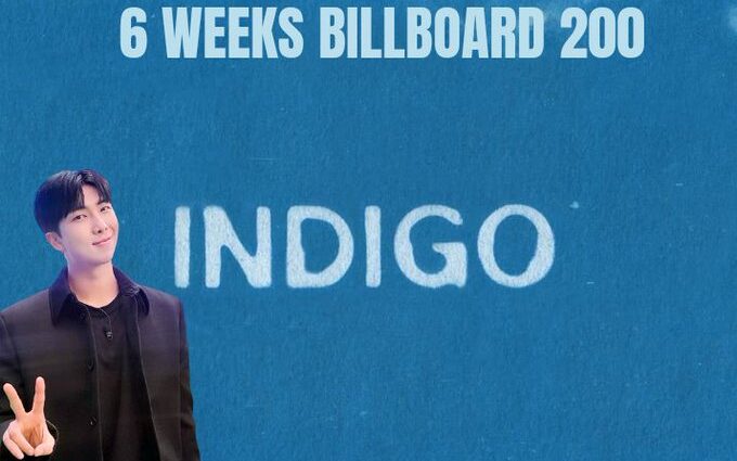 Indigo by RM becomes the longest-charting album on Billboard 200