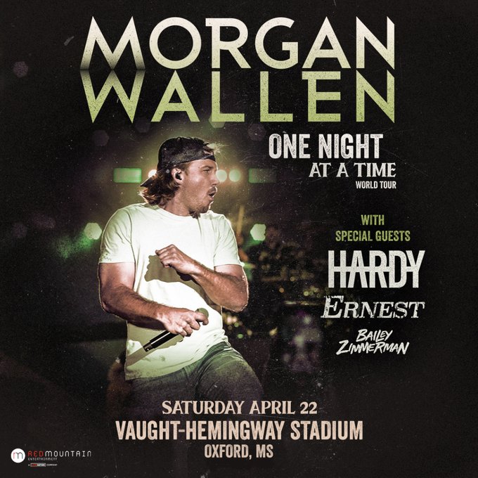 One Night At A Time World Tour by Morgan Wallen