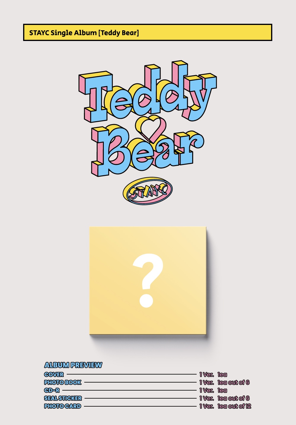 'Teddy Bear' by STAYC