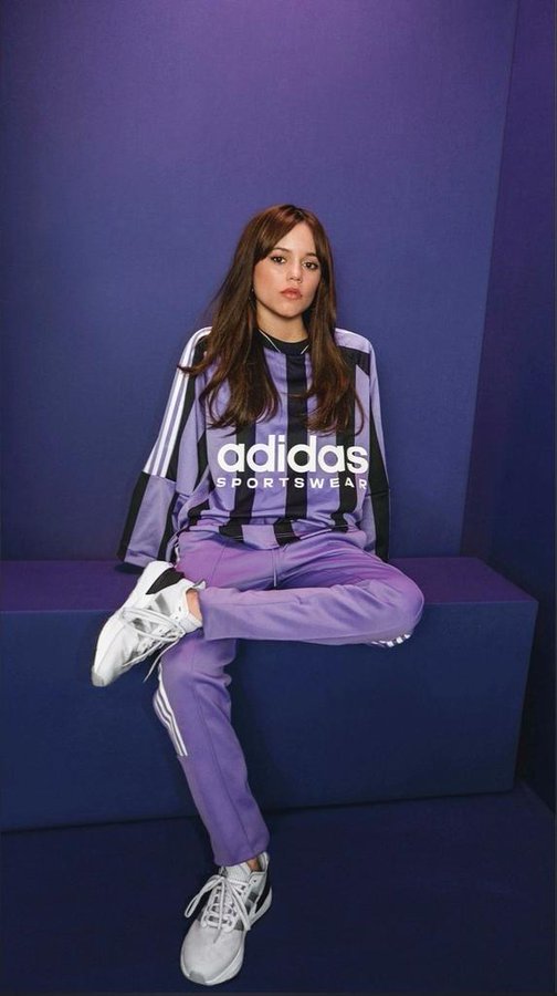 Jenna Ortega, the newly appointed brand ambassador of Adidas 