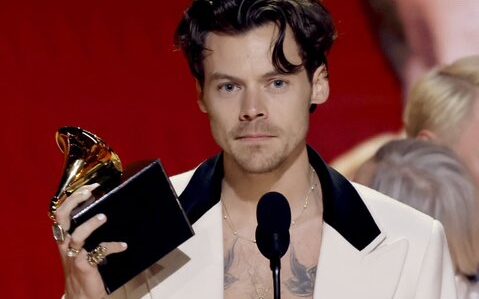 Harry Styles won the year's best album at the 65th Grammy Award