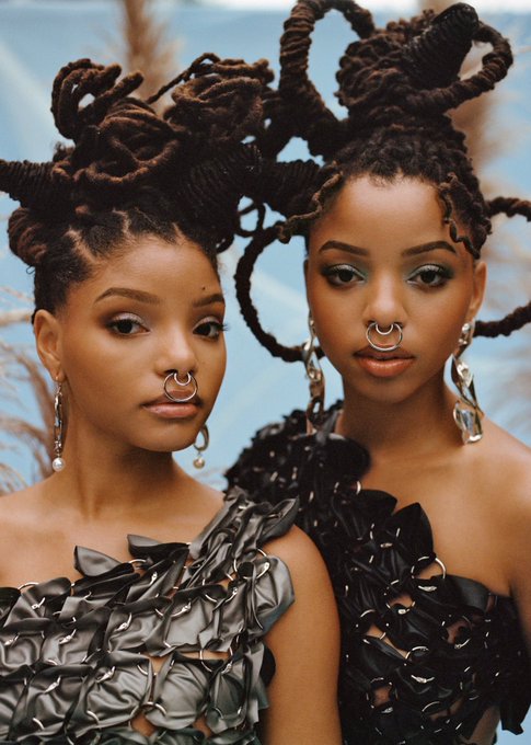  Chloe & Halle  Bailey, the sister-duo 