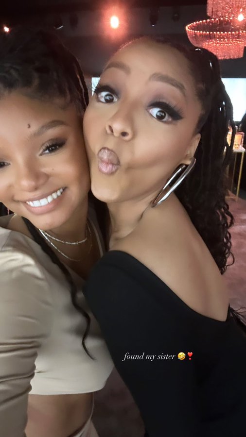  Chloe & Halle  Bailey, the sister-duo 