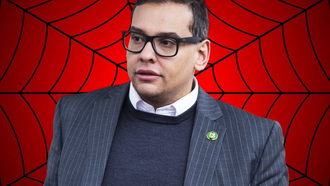 George Santos asserted that he produced Spider-Man: Turn off the Dark