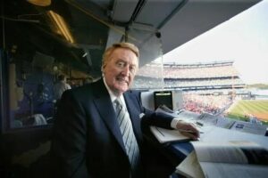 What was Vin Scully's cause of death