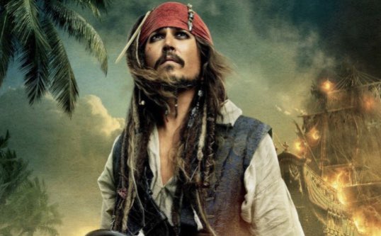 Johnny Depp would reprise his Captain Jack Sparrow 