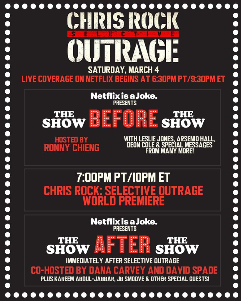 Netflix's comedy show Chris Rock: Selective Outrage