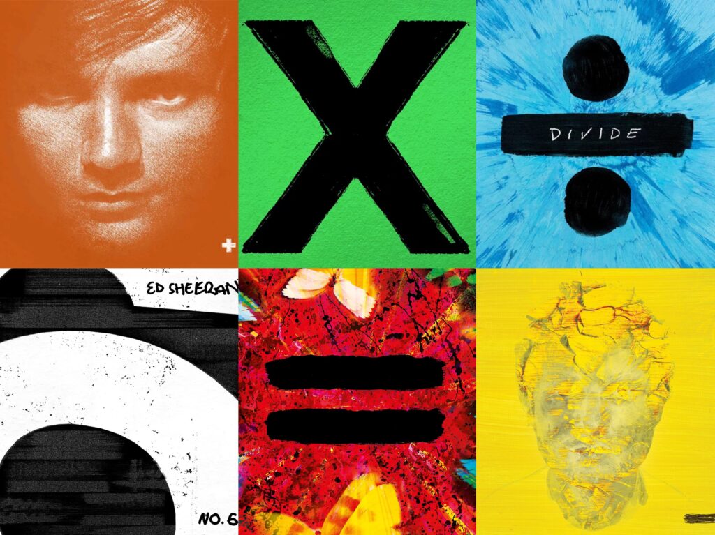 Ed  Sheeran's decade-long mathematical albums
