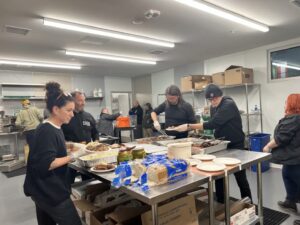 Dave Grohl fed 500 folks at the Hope Mission in LA