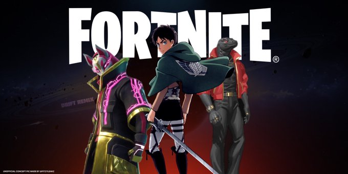 Eren Yeager from Attack on Titan may soon be included in Fortnite