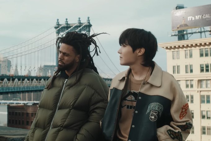 J-Hope & J. Cole collaborated on the song, "On The Street"