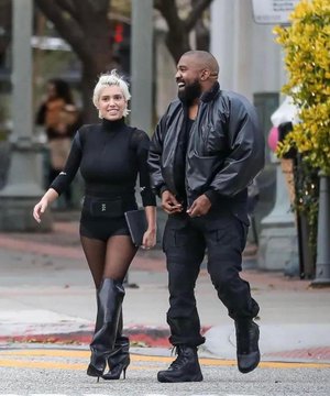Ye with his new wife Bianca Censori