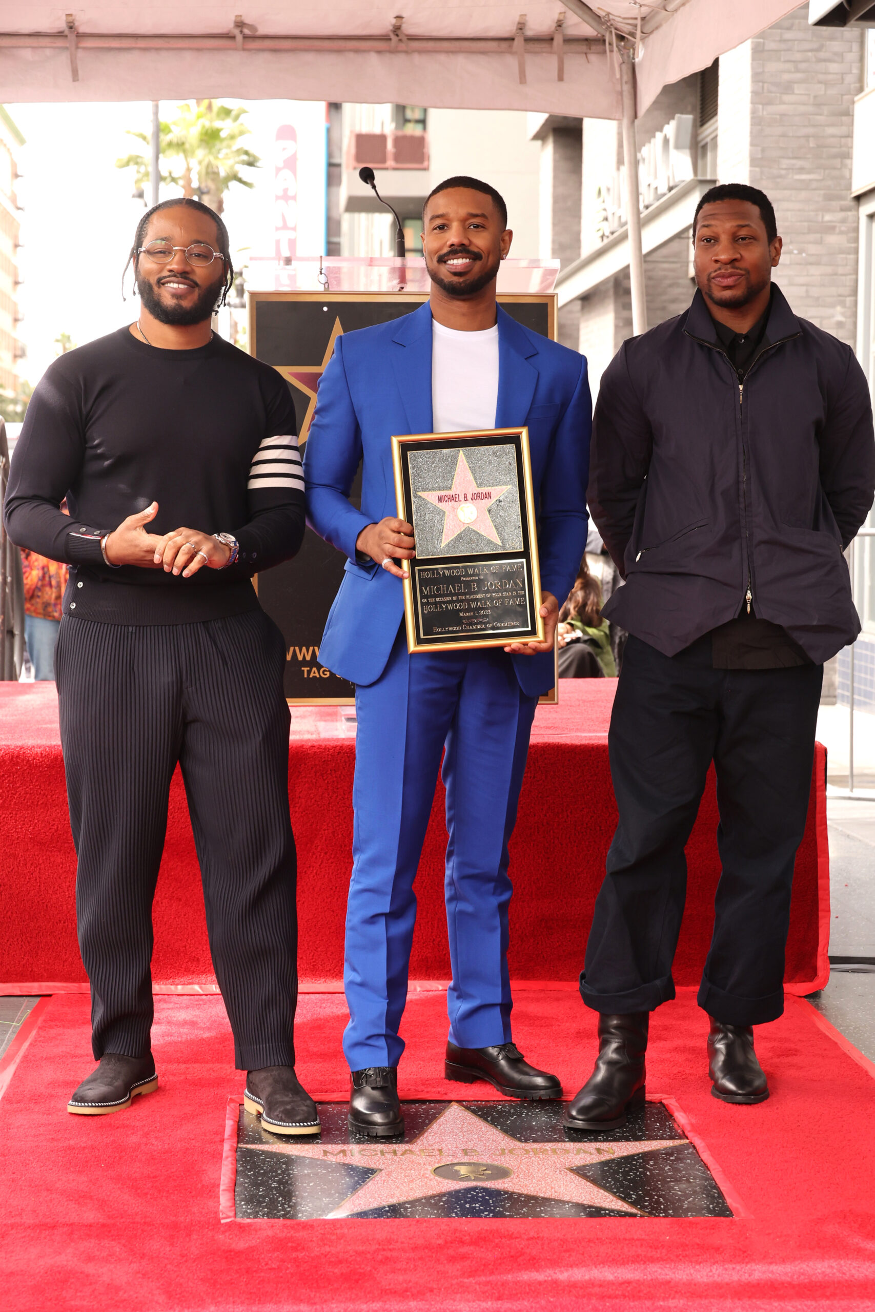 Michael B. Jordan has received a star on the Hollywood Walk of Fame