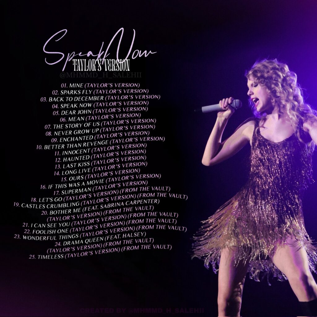 Speak Now by Taylor Swift