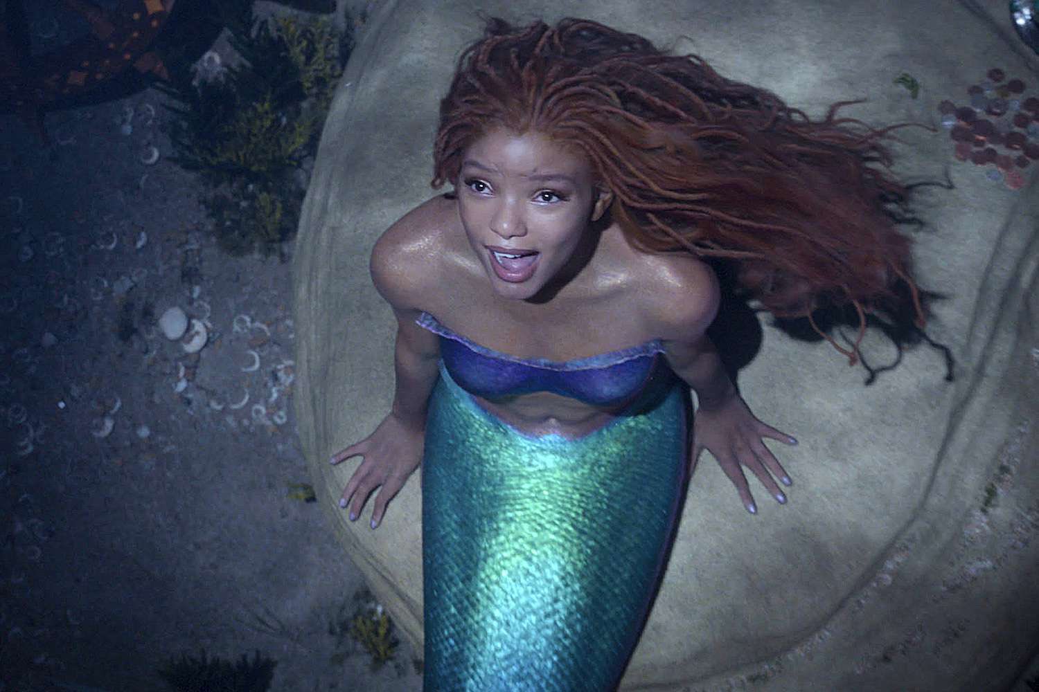 Halle Bailey talked about The Little Mermaid movie shoot