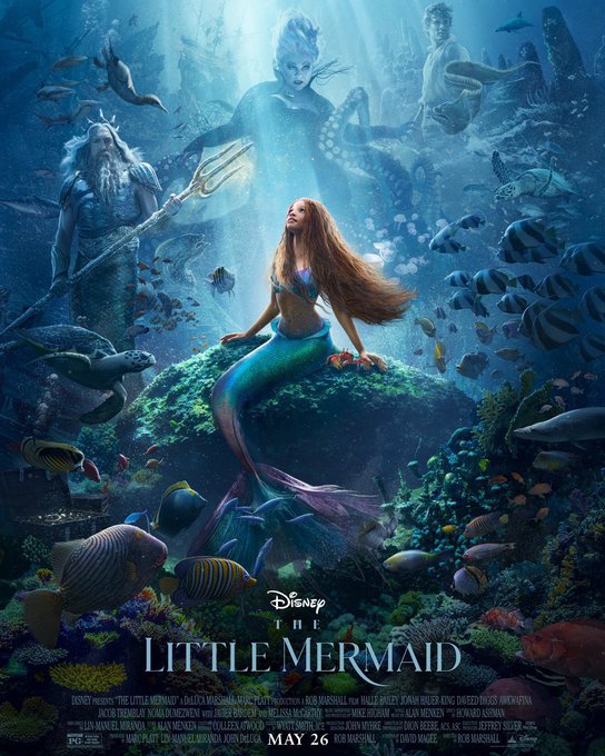 The Little Mermaid starring Halle Bailey