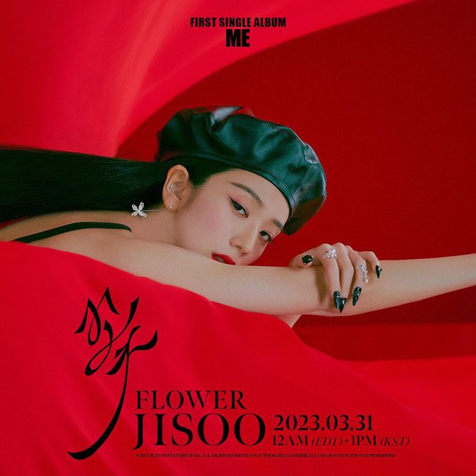 FLOWER, the upcoming single by Jisoo 