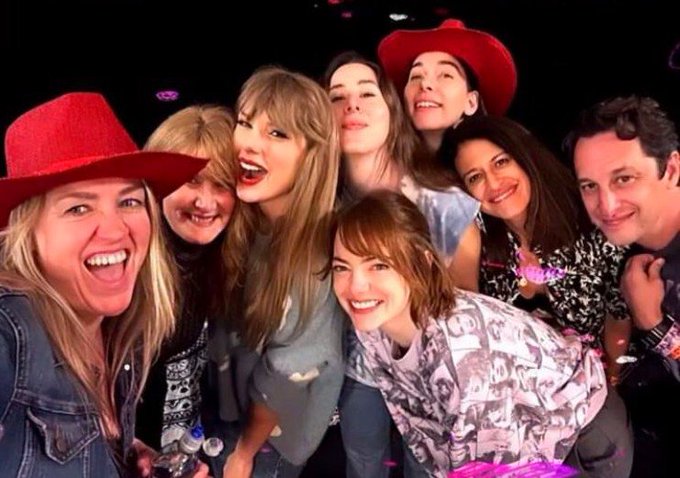 Emma Stone, Haim, & more celebrities had a blast at  Taylor Swift’s “Eras Tour”